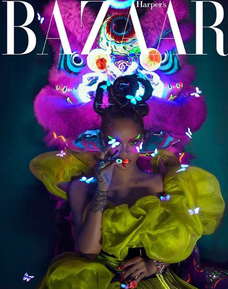 Rihanna harpers bazaar china cover