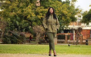 Military Green Outfit fashion blogger south africa