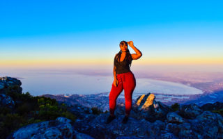 travel log, cape town, table mountain, African fashion blogger